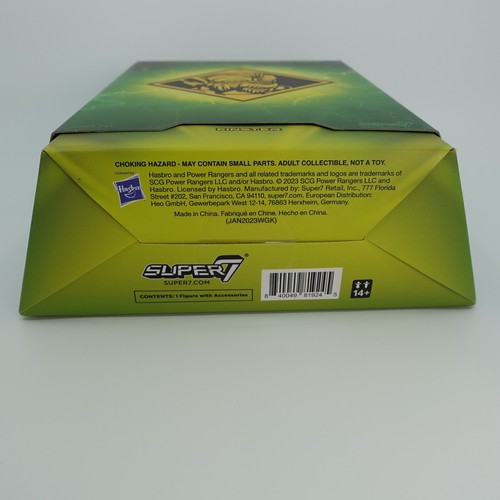 Figura Mighty Morphin Power Rangers Super 7 Ultimates Finster Wave 3 nueva en caja - Imagen 6 de 7