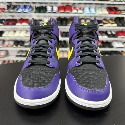 Nike Dunk High EMB Lakers DH0642-001 Men's Size 13 | eBay