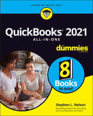 QuickBooks 2021 All-in-One For Dummies - Paperback - VERY GOOD