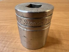 Snap-on Tools SW361 - 1/2” Drive 12 Point 1-1/8” Shallow Chrome Socket USA