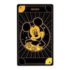Mickey Glass Game Tarot Card, Arribas Disneyland Paris