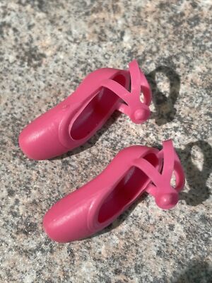 Barbie Ballett Schuhe Ballerina pink - 70er Jahre - Philippines - Vintage Mattel