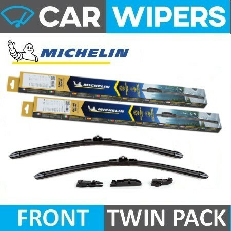 Mazda CX-7 2007 Onwards MICHELIN Radius Beam Wiper Blades Twin Pack - Picture 1 of 1
