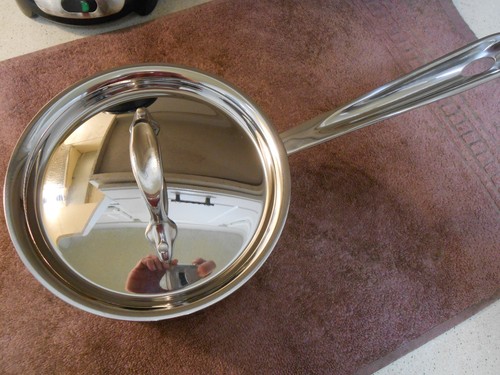 All-Clad Metalcrafters USA 2 Qt. Saucepan & Lid D3 Stainless    NEW WITHOUT BOX - Bild 2 von 6