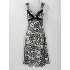 Vtg Y2k Baby Doll Slip Dress Womens sz 5 Whimsigoth Fairy Grunge Lace fairycore