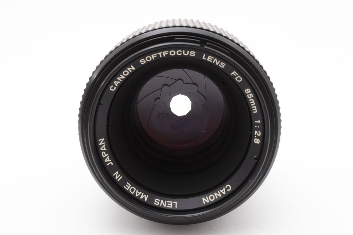 【美品】 Canon NEW FD 85mm F2.8 SOFT FOCUS EXCELLENT+++] Canon New FD NFD 85mm f2.8 Soft Focus MF Lens