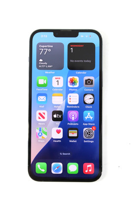 Apple iPhone 13 Pro Max - 128GB (Unlocked) Sierra Blue 85% Battery - Authentic