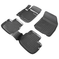 3D Gummi Fussmatten Passend FüR Suzuki SX4 | BJ 2006-2014 | Passgenau