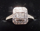 14K WG LADIES DIAMOND RING — photo 1