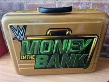 WWE Money in the Bank Gold Briefcase Replica Full Size Collectible