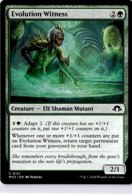 Evolution Witness Modern Horizons 3 Regular NM C 0151