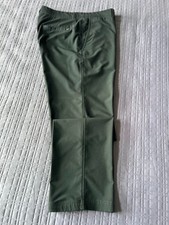 Nike Golf Men's Dri-Fit Flat Front Black Polyester  Spandex Pants Size 34 x 32