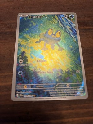Pokémon Froakie Illustration Rare Full Art Holo NM 088/086 English    