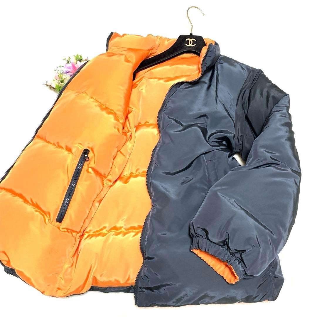 Max Mara Reversible Washable Down Jacket Large Ov… - image 5