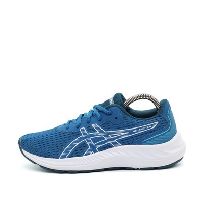ASICS Damen GEL-EXCITE 9 Sneaker Blau Mesh Low-Top ämpfend Laufschuh EU 37.5
