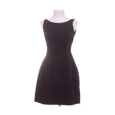 Aggi, Kleid, Größe: 36, Schwarz, Baumwolle/Elasthan/Polyester, Einfarbig #8Zc