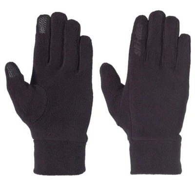 Ski-Doo Micro-Fleece MEDIUM Black Gloves Touchscreen Compatible Mens msrp$28