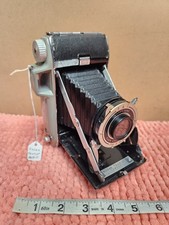 VTG 1948-51 Kodak Tourist Folding Camera w/ Kodet Lens f12.5-32 ESTATE