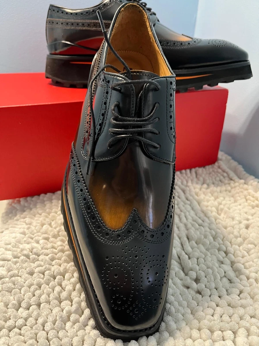 Brogue Patent Leather Dress Shoes for Men for sale | eBay display picture 2