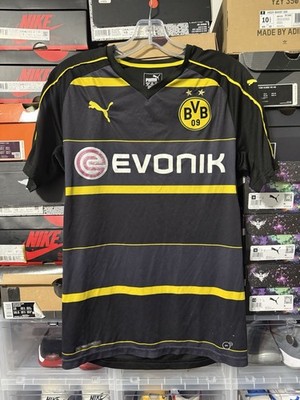 BORUSSIA DORTMUND 2016 2017 AWAY SHIRT FOOTBALL SOCCER PUMA MEN JERSEY SIZE S