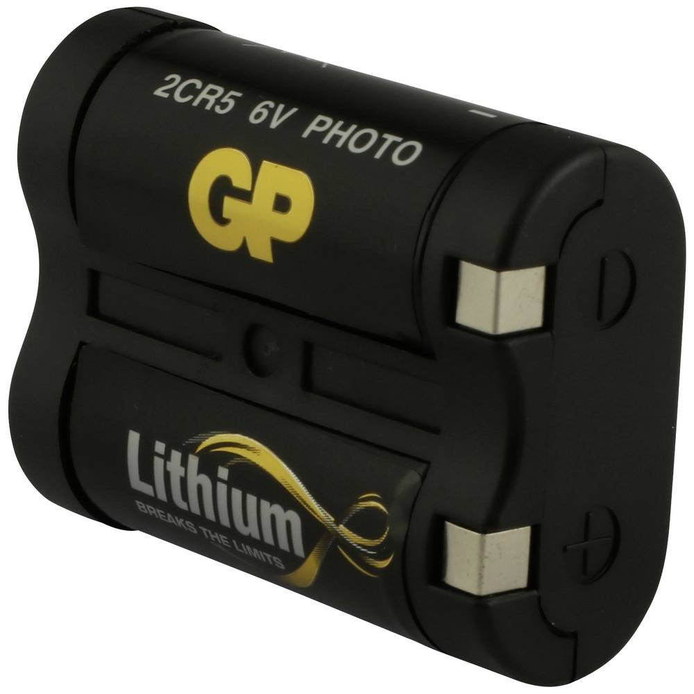 Pile photo 2CR5 GP lithium pour vos sorties nature et voyages argentiques