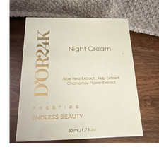 D'OR 24K Prestige Endless Beauty Night Cream 50ml Anti-Aging Aloe Kelp Chamomile