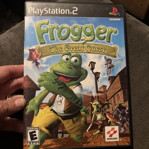 Z2) Frogger: The Great Quest PS2 (PlayStation 2) CIB Complete w/ Manual