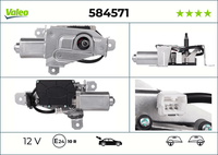 Wischermotor Hinten FüR Fiat Doblo GroßRaumlimousine Kasten/GroßRaumlimousine