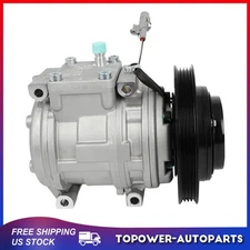 ECCPP A/C AC Compressor For Toyota For Corolla 1.8 89-97 For Geo Prizm 1.6 89-92