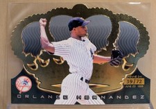 1999 Pacific Crown Royale OPENING DAY #96 Orlando Hernandez RARE PARALLEL /72