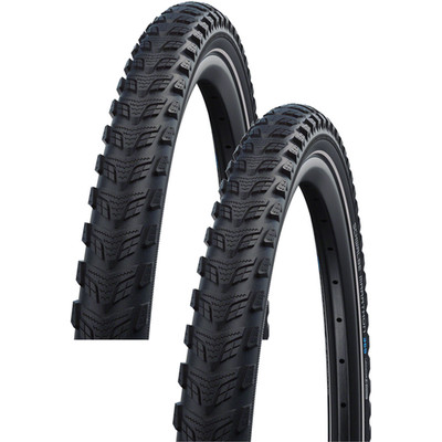 Pack of 2 Schwalbe Marathon 365 Tire - 26 x 2.0, Clincher, Wire,