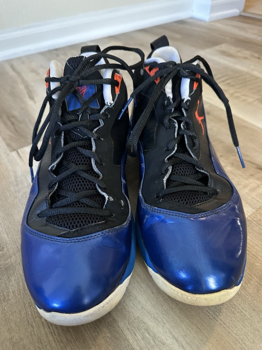 Nike Air Jordan Melo M8 Blue Ribbon Orange Men's Size 11 - 469786
