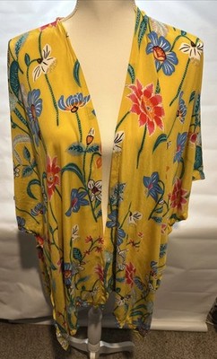 Do Everything in Love Women's Classy Date Night Floral Kimono Shawl Cardigan OS