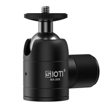 Tripod Mini Ball Head, Stainless Steel Material, Panoramic 360 Vertical Pan ...