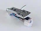 Headshell silver with Audio Technica cartridge stylus. All DJ Decks Turntables