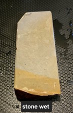 Japanese Natural Whetstone (JNAT) Shohonyama Asagi Awasedo LV 5