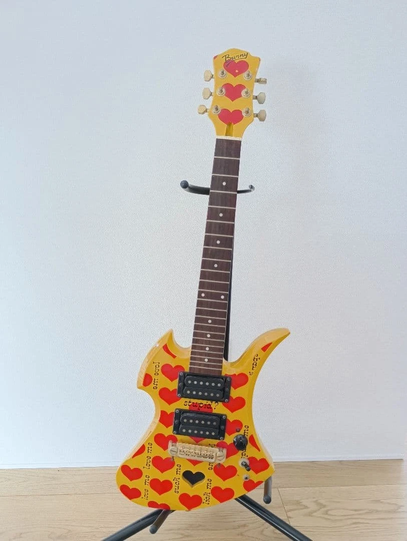 BURNY FERNANDES YH-JR/HY Yellow Heart Jr. hideモデル イエロー