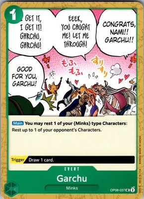 Garchu UC Two Legends OP08-037 LP