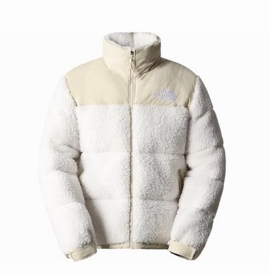 Men's The North Face High Pile Sherpa Nuptse 600 Down Puffer Jacket New