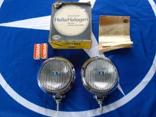 Hella 134 Chrom Halogen Nebelscheinwerfer VW Käfer Bus Posche 911 Mercedes W108