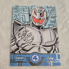 Marvel Topps Finest Fantastic Four Ultron Sketch Greg Kirkpatrick 2026