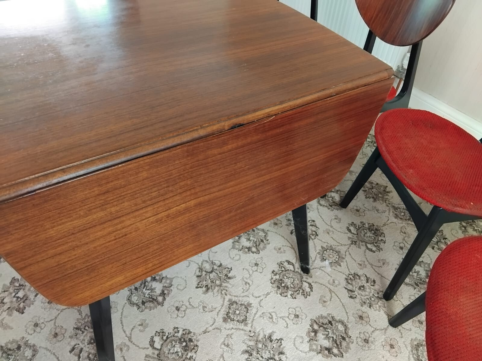 G Plan Table and Chairs Vintage by Ebeneezer Gomme Black and Toll Range