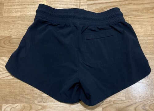 Girl's Athleta Black Athletic Shorts Size 8-10 EUC - Picture 2 of 2