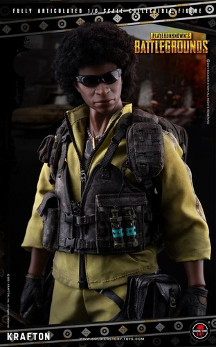 SOLDIER STORY 1/6 SSG003 BATTLEGROUNDS PUBG Yellow Sportswear Action Figure New - Picture 15 of 24