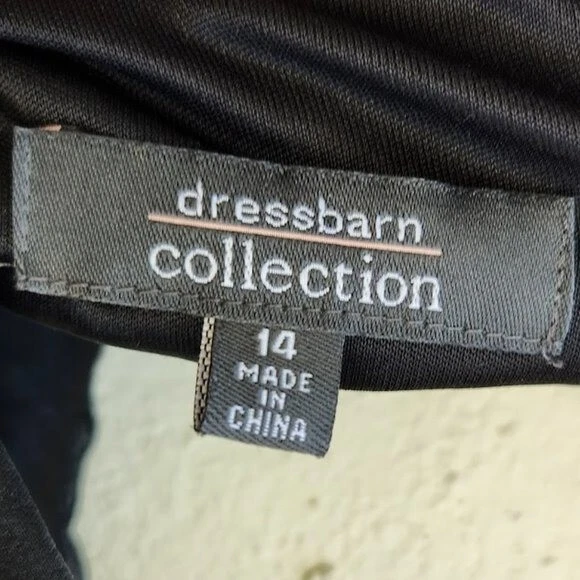 VETEMENTS Abito fazzoletto vintage Dressbarn collezione donna Y2K 100% seta rosetta 14