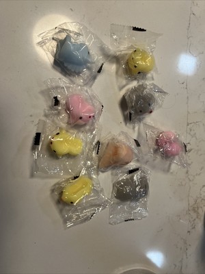 Lot of 9 Squishies