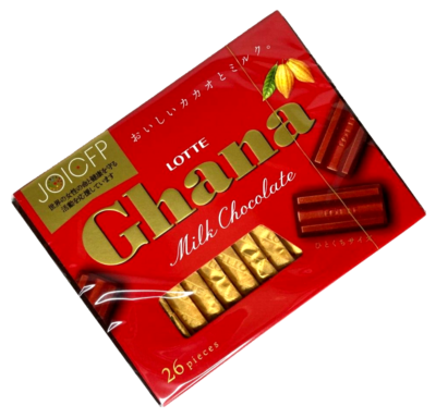 Japan Chocolate Lotte Ghana Milk Excellent 119g × 6 boxes | eBay
