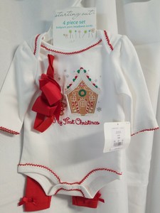 my very first christmas outfit