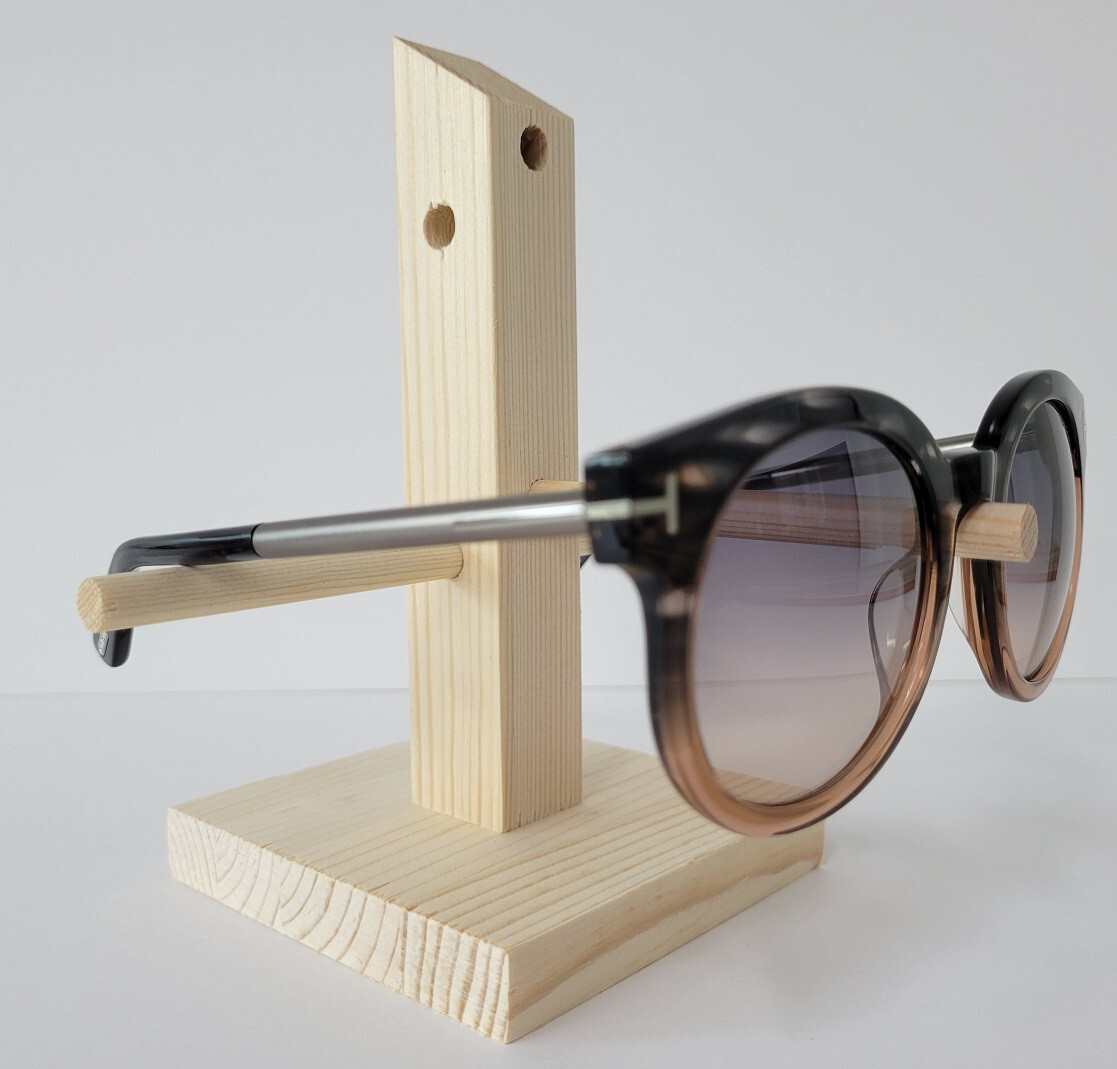 Tom Ford TF-435 Janina Sunglasses Grey Brown 20B Authentic  display picture 1