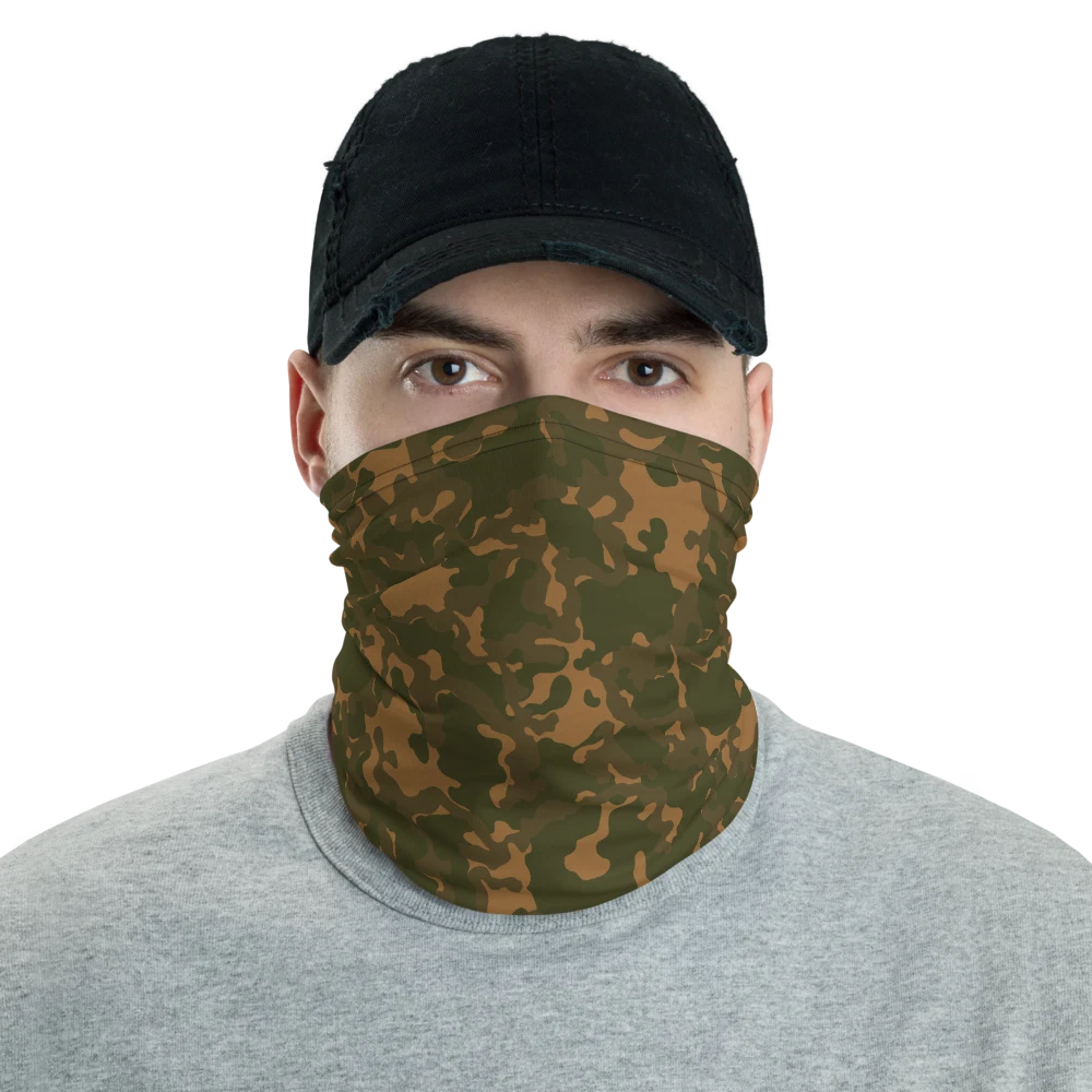 Soviet TTsKO Butan Brown Camouflage Neck Gaiter